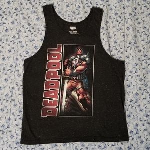 🔥Deadpool Top Muscle Shirt Medium